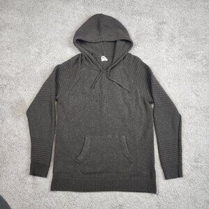 Candy & Caviar Hoodie Wool Brown Size Small Preppy School Lounge S Winter USA